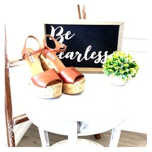 Steve Madden Korkey Wedges